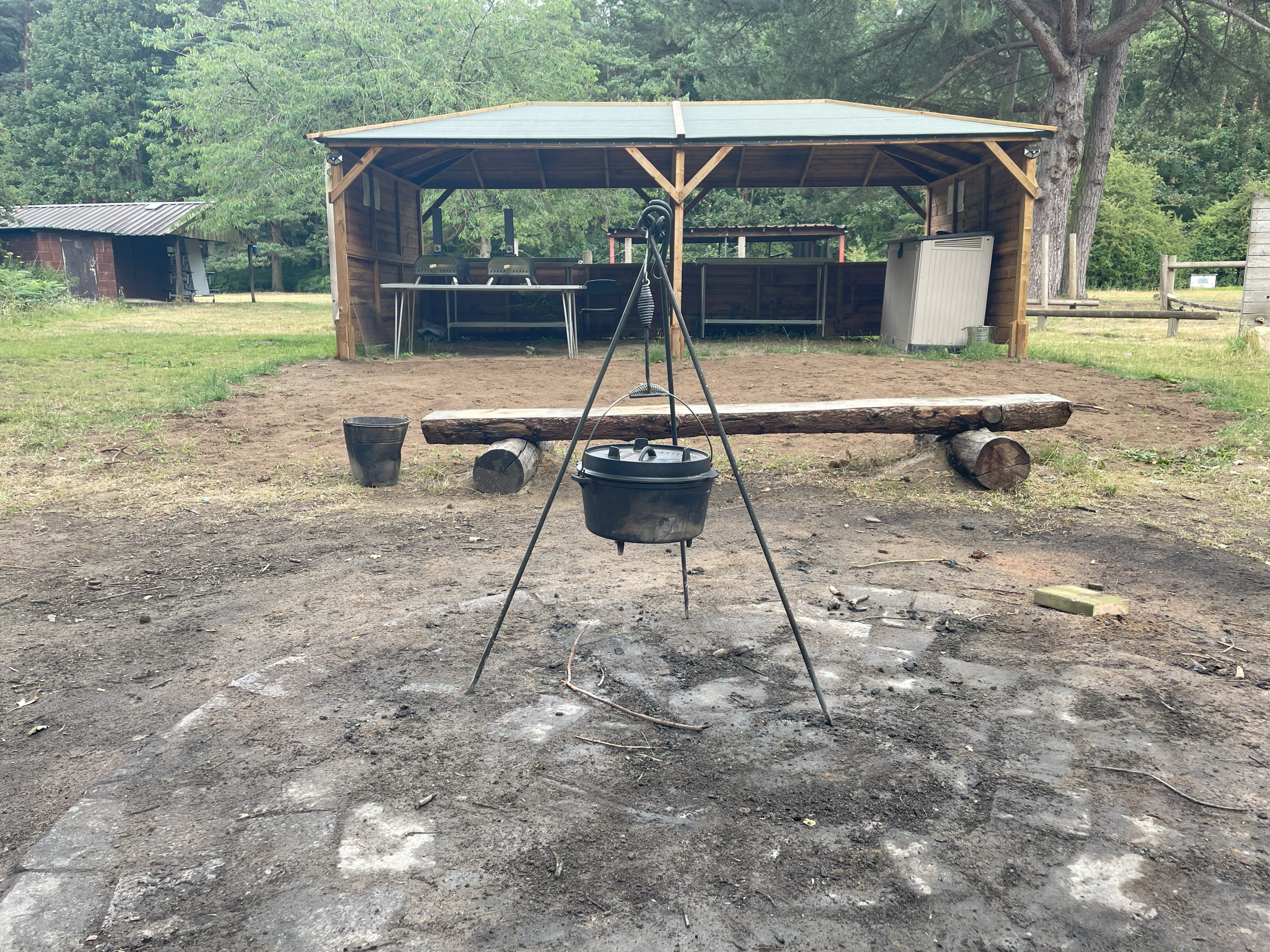Backwoods Cooking Area